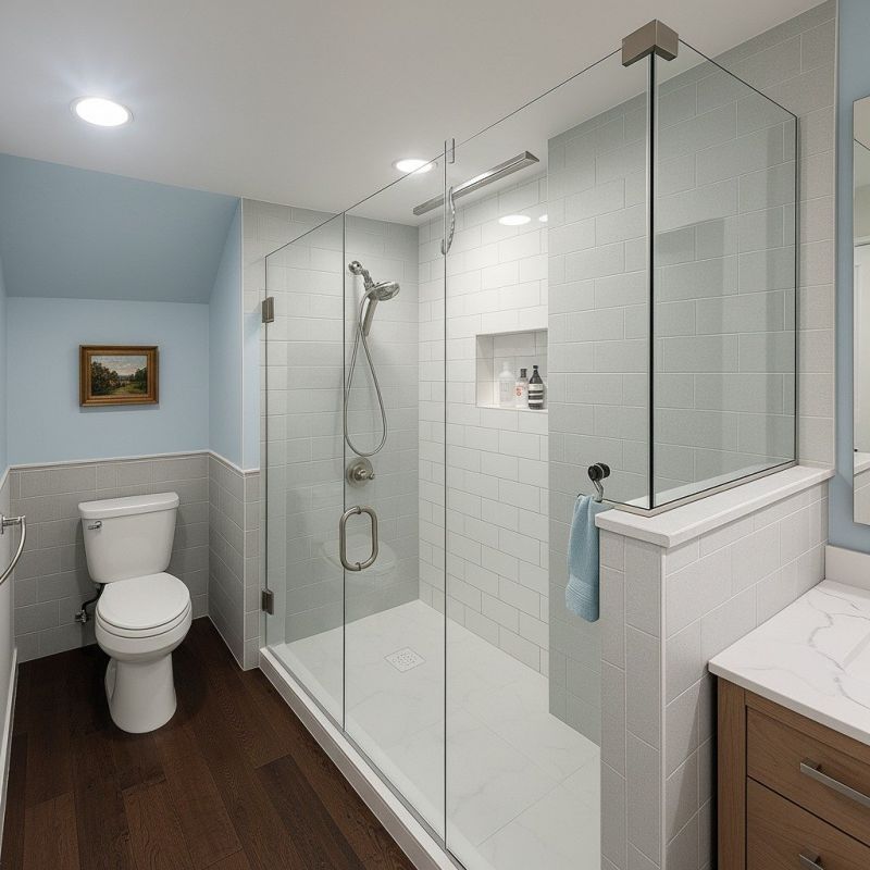 Tub To Shower Remodeling