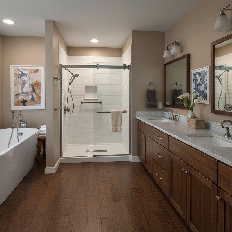 Tub To Shower Remodeling