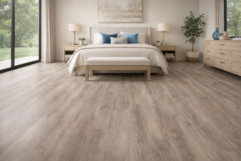 Vinyl Tile Floor Installation