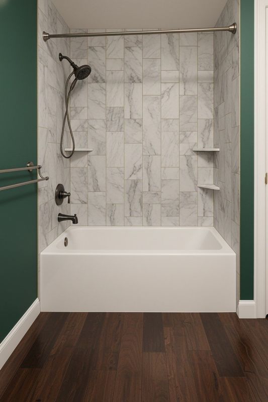 Vinyl Tile Floor Installation